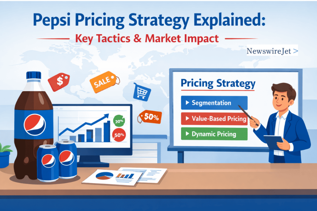 Illustration showcasing Pepsi's multifaceted approach to pricing and its influence on the market.