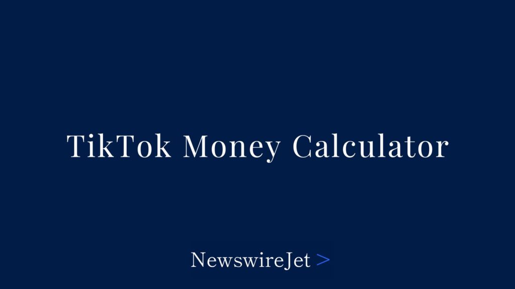 TikTok Money Calculator