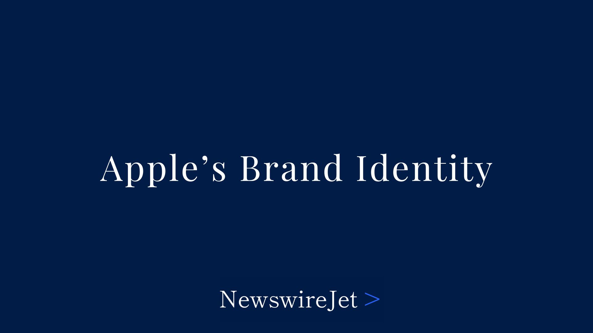 Apple’s Brand Identity