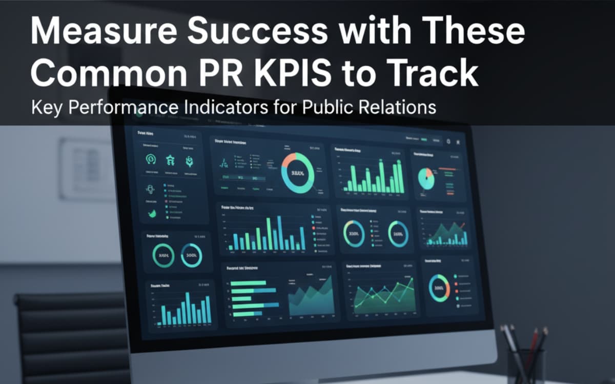 Measure Success with These Common PR KPIs to Track - NewswireJet