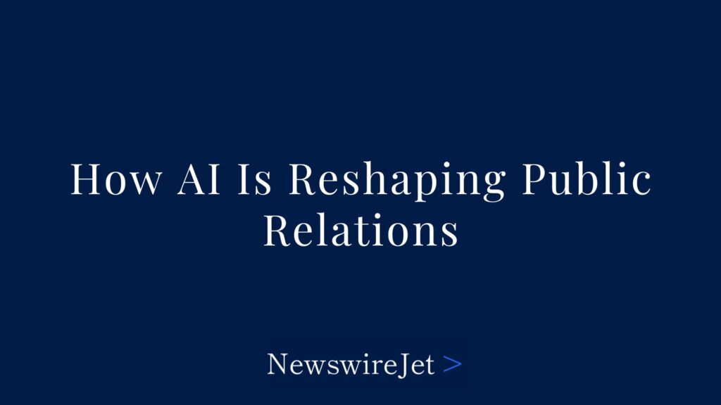 AI and Public Relations