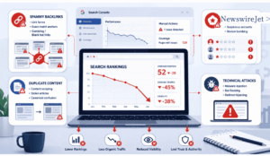 Negative SEO Tactics Behind Ranking Drops 