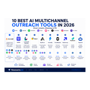 10 Best AI Multichannel Outreach Tools in 2026 (Email, LinkedIn, WhatsApp & PR)